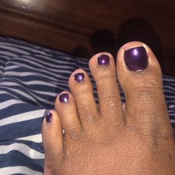 Regal Nails, Salon & Spa - Sloppy work