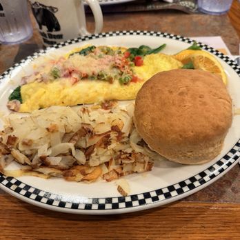 Black Bear Diner Chino - Vegetarian Omelette - American Near Me - Chino, California