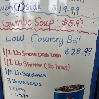 Ocean Blue - Menu special - Seafood Near Me - Bartlett, Tennessee