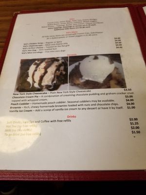 Menu photo 4 Franklin Steakhouse Franklin, KY