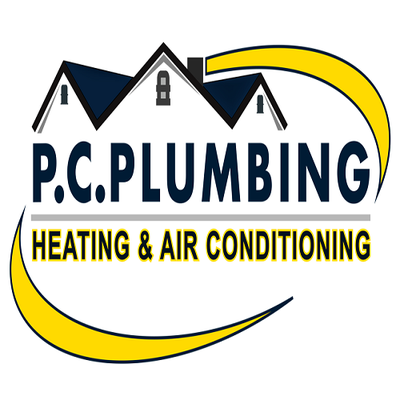 PC Plumbing Heating & Air Conditioning Logo