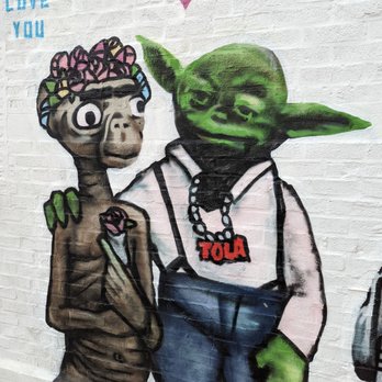 Cafe Tola - yoda and yoda love you - Empanadas Near Me - Chicago, Illinois
