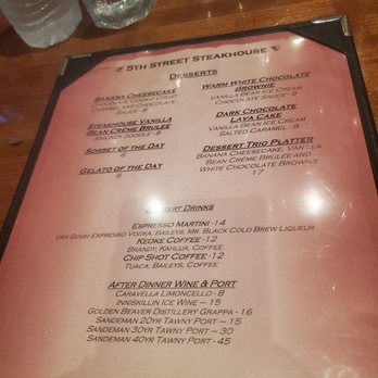 5th Street Steakhouse - Steakhouses Near Me - Chico, California