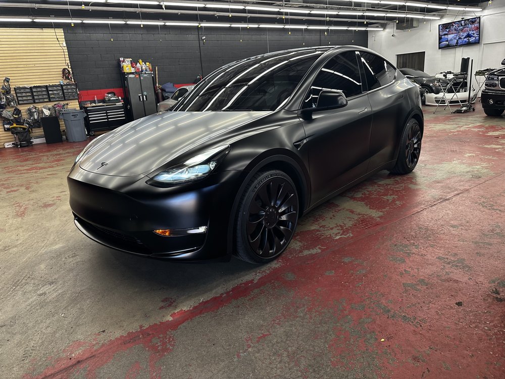 Tesla y Matte PPF and ceramic coating Yelp