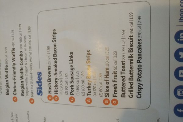 Menu photo 1 IHOP Cary, NC Menu photo 1 IHOP Cary, NC
