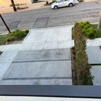 Lush Remodeling - Driveway extension that doesn't even come close to original and left untreated - General Contractors Near Me - Los Angeles, California