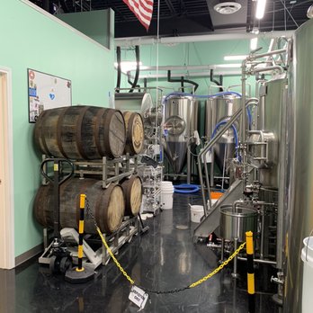 Project Halo Brewing - Barrel and beer - Breweries Near Me - Fulshear, Texas