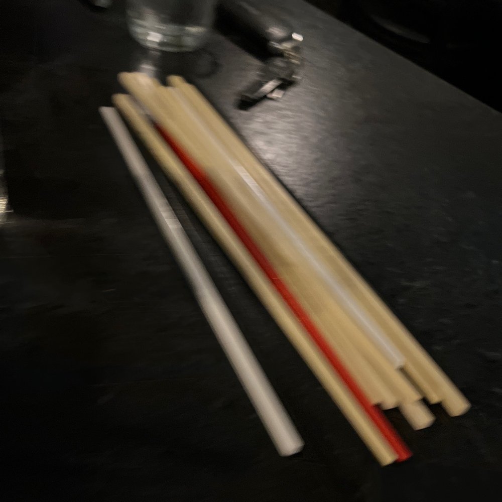 We ask for chopsticks and here what he bring out for us ???? We ask for chopsticks and here what he bring out for us ????