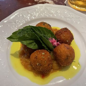 Maison Passerelle - Crispy crab fritters - French Near Me - New York, New York Maison Passerelle - Crispy crab fritters - French Near Me - New York, New York