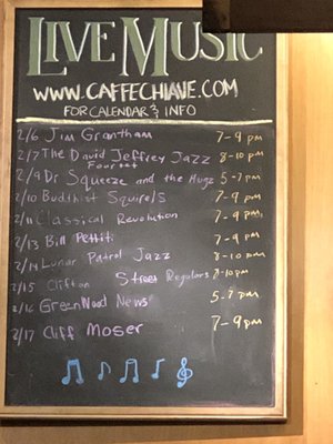 Menu photo 1 Caffe Chiave Berkeley, CA