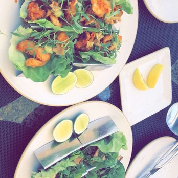 The Rooftop - SAUTÉED MUSHROOM TACOS MOLE AND KALE & CHIPOTLE CHICKEN TACOS GRILLED JALAPENO SALSA... asked to have it in the lettuce cups! - Asian Fusion Near Me - Beverly Hills, California The Rooftop - SAUTÉED MUSHROOM TACOS MOLE AND KALE & CHIPOTLE CHICKEN TACOS GRILLED JALAPENO SALSA... asked to have it in the lettuce cups! - Asian Fusion Near Me - Beverly Hills, California