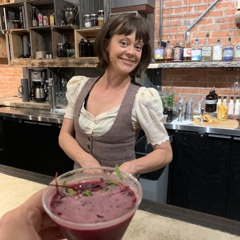 Eden - Beet and Orange cocktail ... fresh and not able to be explained! Try it! - American Near Me - Syracuse, New York Eden - Beet and Orange cocktail ... fresh and not able to be explained! Try it! - American Near Me - Syracuse, New York
