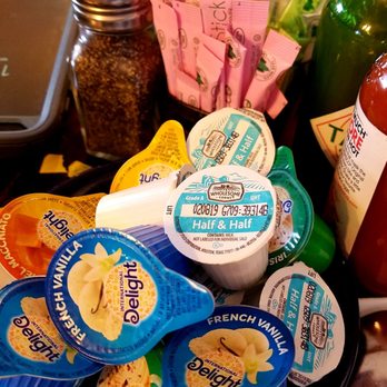 Wild Huckleberry - 4 varieties of coffee creamer and plenty of sweeteners. - Breakfast & Brunch Near Me - Wenatchee, Washington