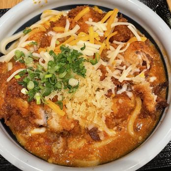 Marugame Udon - Curry Cheese Katsu udon - Japanese Near Me - Cupertino, California Marugame Udon - Curry Cheese Katsu udon - Japanese Near Me - Cupertino, California