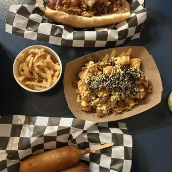 Lucy's on Lighthouse - Corn Dogs and Loaded Tater Tots - Hot Dogs Near Me - Pacific Grove, California