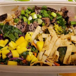 Freshii - Sesamii teriyaki plate with seasoned steak