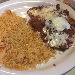 Tamales and rice Tamales and rice