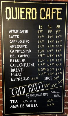 Menu photo 7 Quiero Cafe - Saco Saco, ME Menu photo 7 Quiero Cafe - Saco Saco, ME