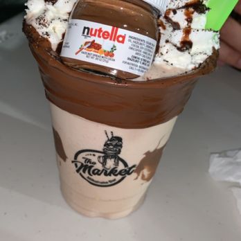 The Market Milkshake Bar - Nutella milkshake - Food Trucks Near Me - Hialeah, Florida The Market Milkshake Bar - Nutella milkshake - Food Trucks Near Me - Hialeah, Florida