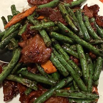 Golden Key Chinese Restaurant - Beef and Green Beans - Chinese Near Me - Gresham, Oregon