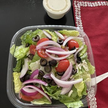 Pieology Pizzeria - My side salad with their yummy ranch dressing. The salad was so fresh. - Pizza Near Me - Chino, California Pieology Pizzeria - My side salad with their yummy ranch dressing. The salad was so fresh. - Pizza Near Me - Chino, California