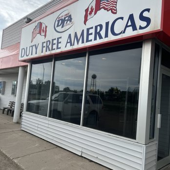 Duty Free Americas - the outside of the building - Beer, Wine & Spirits Near Me - Portal, North Dakota