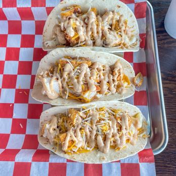 HCK Hot Chicken - 3 Mac Tacos - Chicken Shop Near Me - Greenville, North Carolina HCK Hot Chicken - 3 Mac Tacos - Chicken Shop Near Me - Greenville, North Carolina