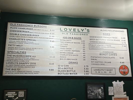 Menu photo 1 Lovely's Old Fashioned New York, NY
