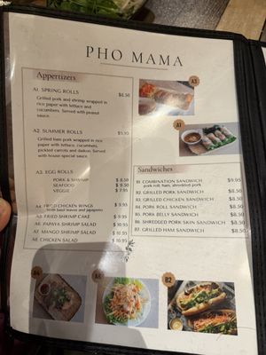 Menu photo 8 Pho Mama Fremont, CA