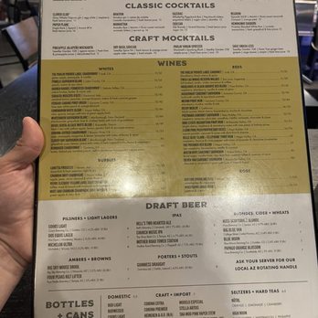 The Parlay Kitchen + Cocktails - Drink menu - Gastropubs Near Me - Scottsdale, Arizona The Parlay Kitchen + Cocktails - Drink menu - Gastropubs Near Me - Scottsdale, Arizona