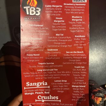 TB3 Bar And Gril - the menu - American Near Me - Aberdeen, Maryland TB3 Bar And Gril - the menu - American Near Me - Aberdeen, Maryland
