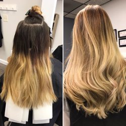 Kosmerika Organika Hair Salon - Ocala - Balayage (before & after )