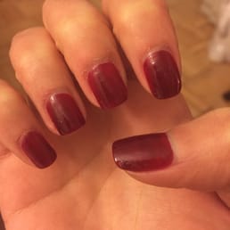 Not the best manicure I've received :( Not the best manicure I've received :(