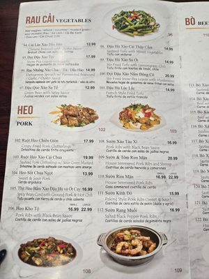 Menu photo 6 Tao Ngo Restaurant Houston, TX