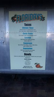 Menu photo 5 Floridays Tacos And ‘Ritas Hollywood, FL Menu photo 5 Floridays Tacos And ‘Ritas Hollywood, FL