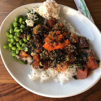 Just Poké Downtown Bellingham - Large bowl - Poke Near Me - Bellingham, Washington Just Poké Downtown Bellingham - Large bowl - Poke Near Me - Bellingham, Washington
