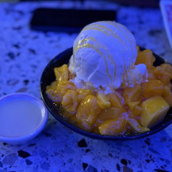 INS Ice Beer - Mango shaved ice - Korean Near Me - Buena Park, California