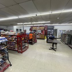 Midway Food Mart - Hunts brothers pizza, groceries