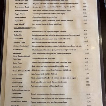 Batika India Bistro - Dinner Menu (1/10/26) - Indian Near Me - Novato, California Batika India Bistro - Dinner Menu (1/10/26) - Indian Near Me - Novato, California