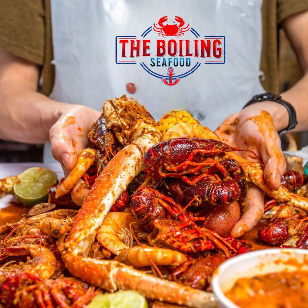 Food from The Boiling Seafood