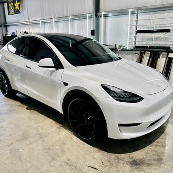 Sunblockers Window Tinting - Full ceramic on this Tesla - Car Window Tinting Near Me - St. Augustine, Florida