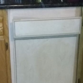 Kitchen Cabinets Repairs - Replace cabinet and match color. Before - Furniture Reupholstery Near Me Kitchen Cabinets Repairs - Replace cabinet and match color. Before - Furniture Reupholstery Near Me