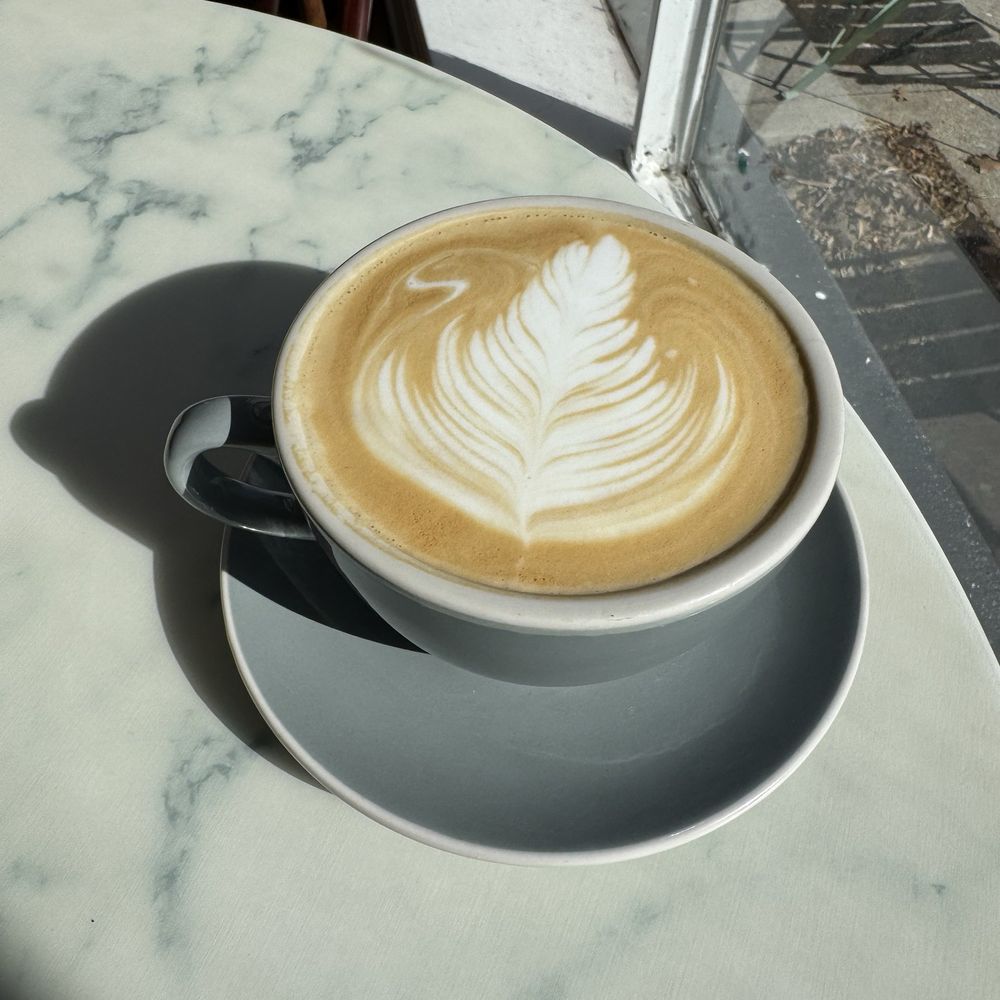 Lavender latte