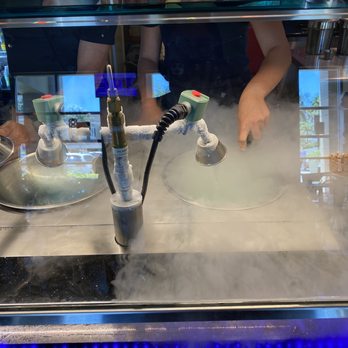 Sub Zero Nitrogen Ice Cream - In the making - Ice Cream & Frozen Yogurt Near Me - Naples, Florida Sub Zero Nitrogen Ice Cream - In the making - Ice Cream & Frozen Yogurt Near Me - Naples, Florida