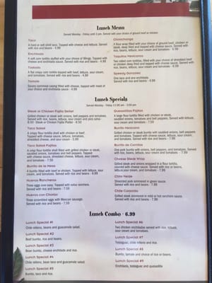 Menu photo 4 El Agave Mexican Grill & Cantina Appleton, WI