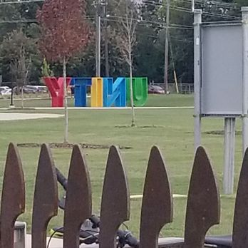 Unity Park - Backview of Unity Park sign - Parks Near Me - Greenville, South Carolina