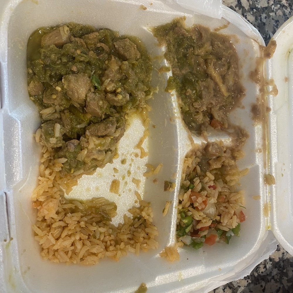 Tacos N More 2 - Green Chile pork , what a mess ! That's exactly what I got - Mexican Near Me - Gilbert, Arizona Tacos N More 2 - Green Chile pork , what a mess ! That's exactly what I got - Mexican Near Me - Gilbert, Arizona