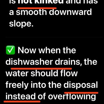 Fullhouse Restoration - Restoration left the 25 yr old Hose that was kinked  to connect to G D to Dishwasher . Water leak everywhere, - Damage Restoration Near Me - Temecula, California
