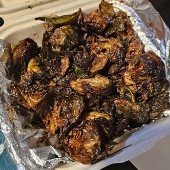 For The Win - Brussel sprout failure.  This was at 730 pm.  And my fries were cold. - Sandwiches Near Me - Van Nuys, California