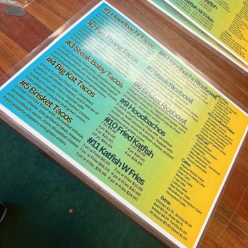 Hoodbachi Taco - Menu - Tacos Near Me - Shreveport, Louisiana